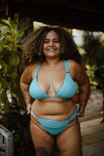 Charger l&#39;image dans la galerie, Mon Bikini du Brésil Bikini Plus Size Trancoso Bleu Turquoise
